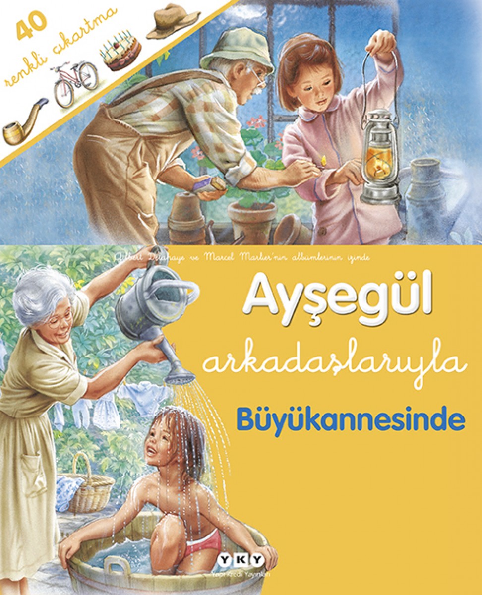 Ayşegül Arkadaşlarıyla - Büyükannesinde (Çıkartmalı)