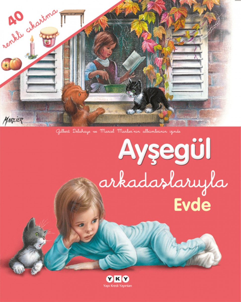 Ayşegül Arkadaşlarıyla - Evde (Çıkartmalı)
