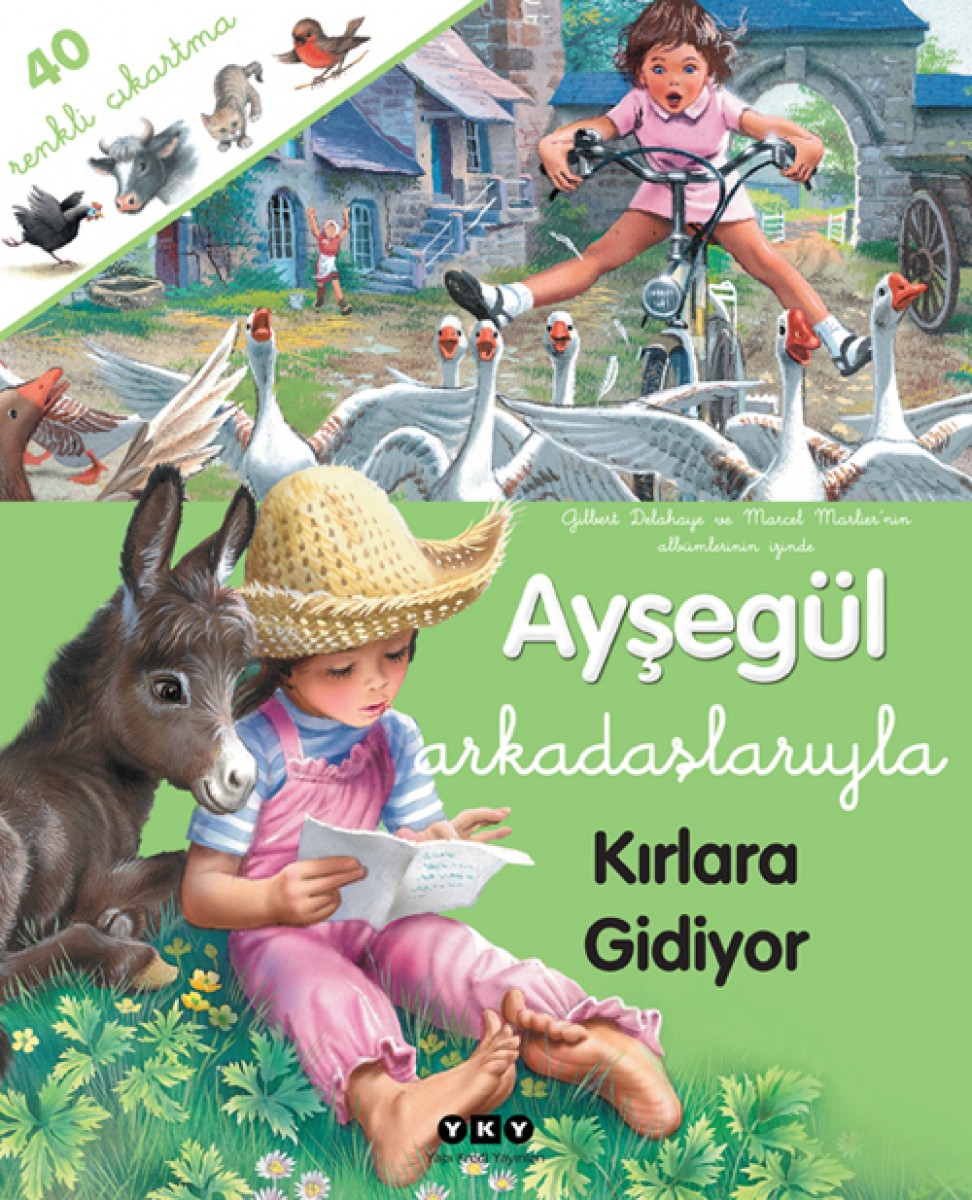 Ayşegül Arkadaşlarıyla - Kırlara Gidiyor (Çıkartmalı)