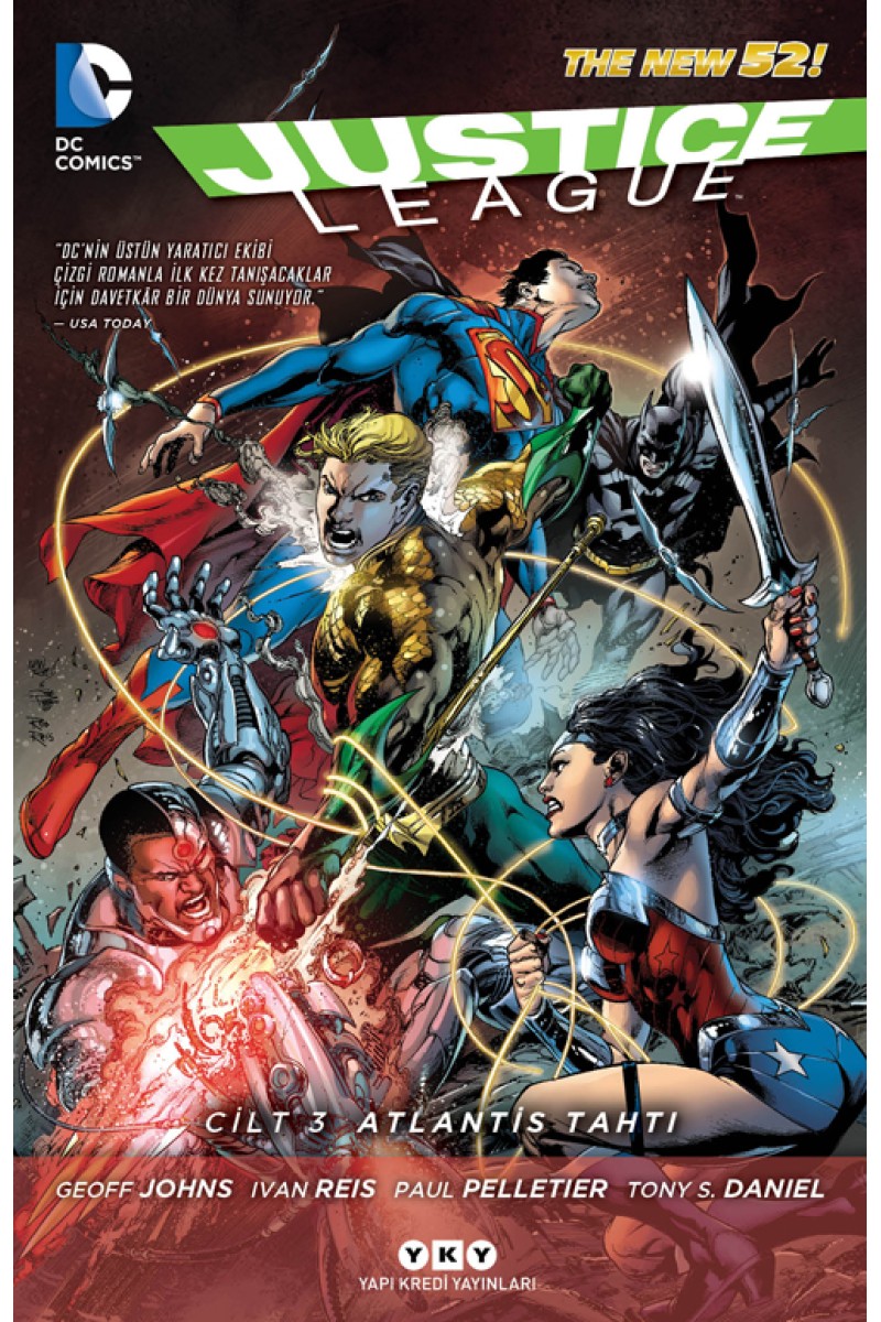Justice League 3 - Atlantis Tahtı