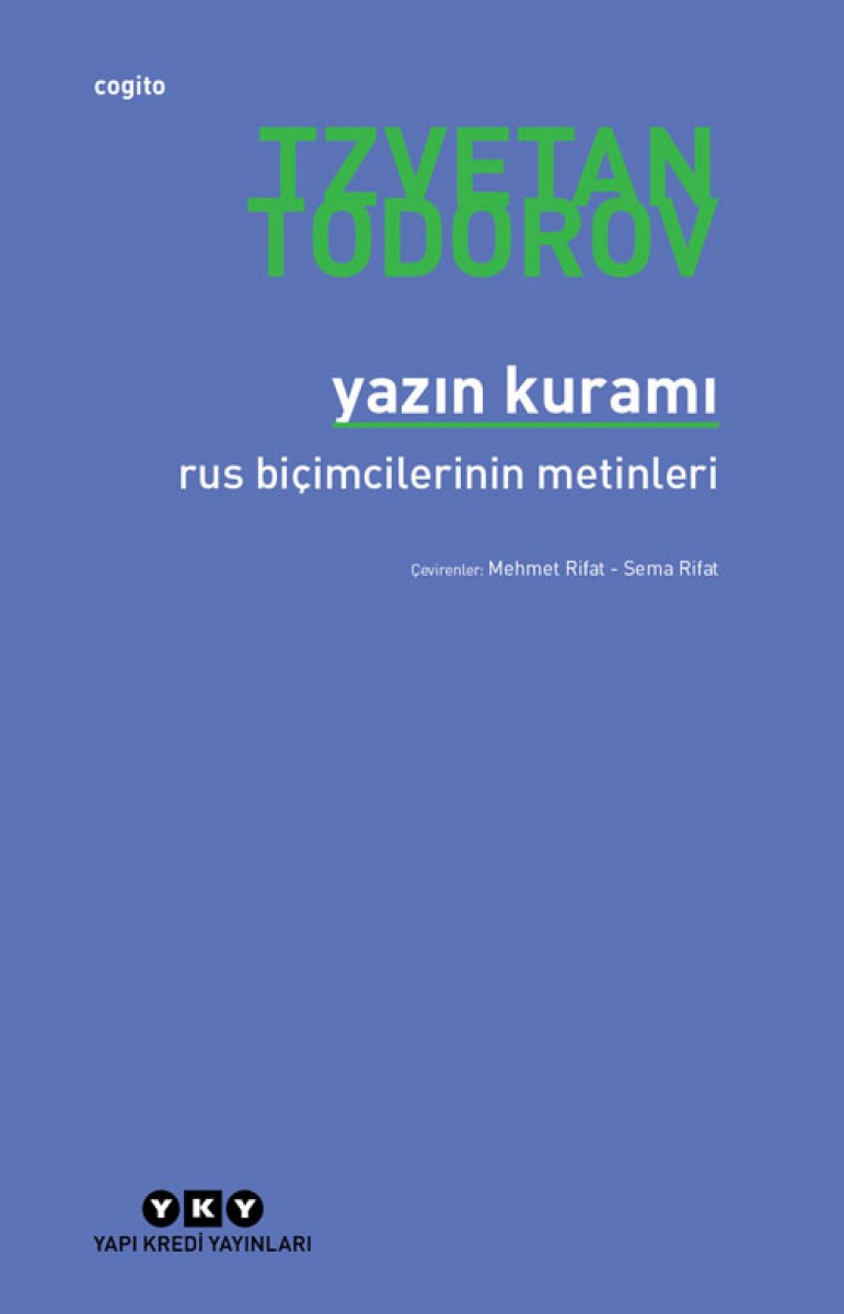 Yazın Kuramı / Rus biçimcilerinin metinleri
