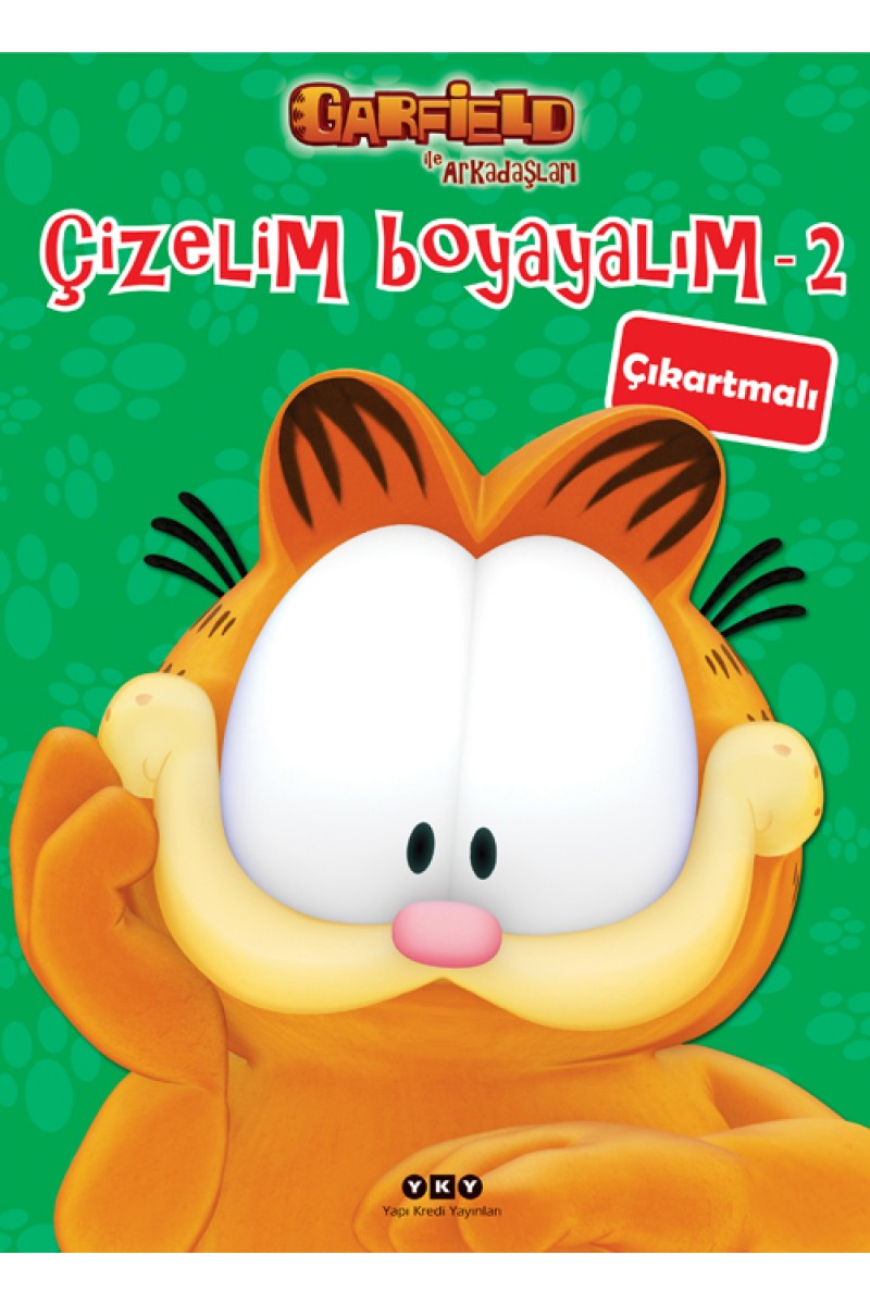 Çizelim Boyayalım 2 - Garfield ile Arkadaşları (çıkartmalı)