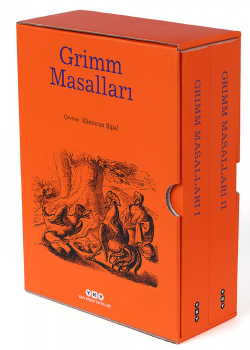 Grimm Masalları (Karton Kapak, kutulu, 2 cilt)
