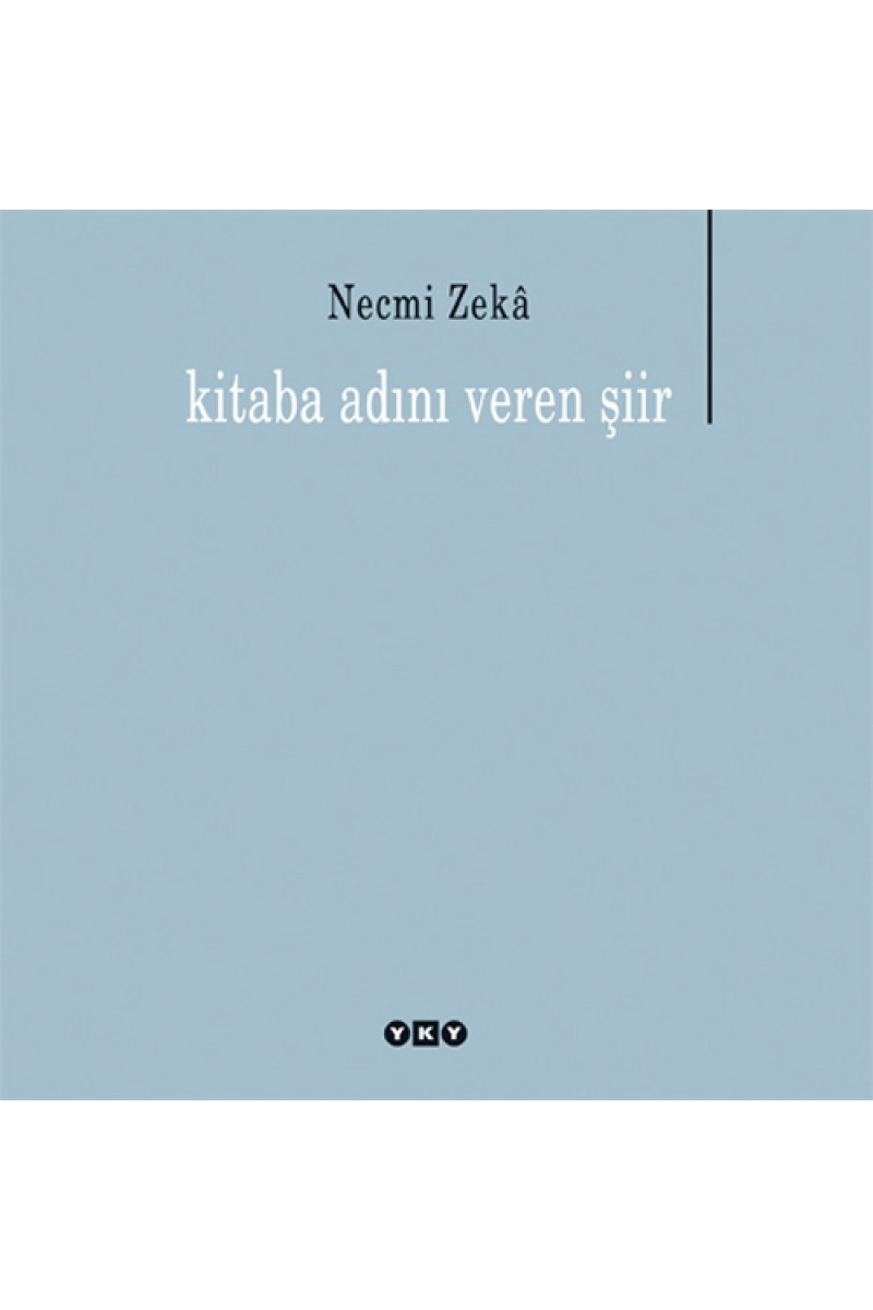 kitaba adını veren şiir
