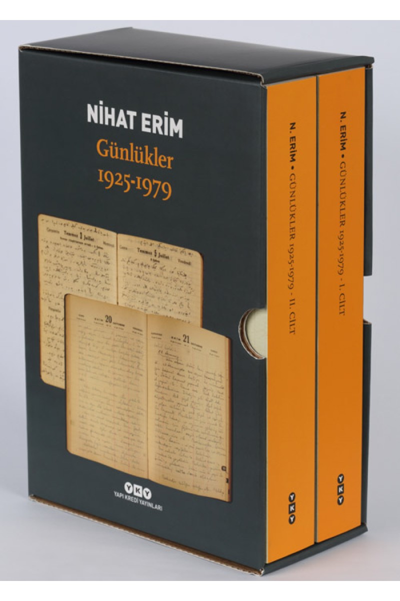 Nihat Erim / Günlükler 1925 - 1979 (kutulu, 2 cilt)