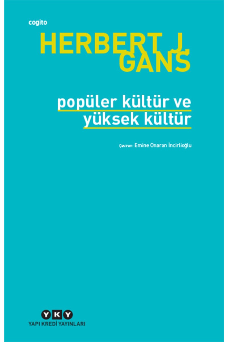 Popüler Kültür ve Yüksek Kültür