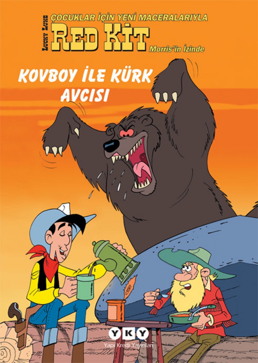 Kovboy ile Kürk Avcısı - Red Kit 14