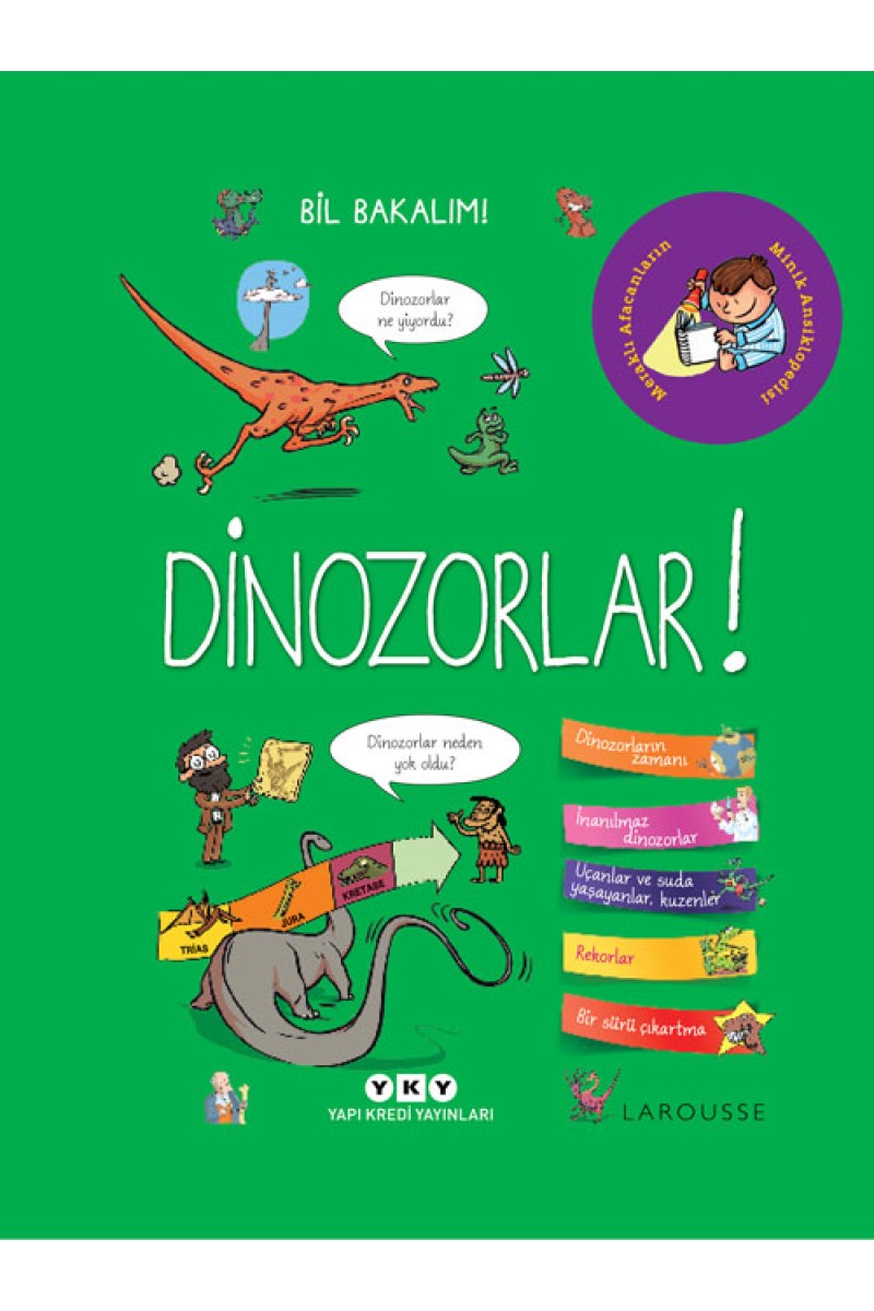 Bil Bakalım Dinozorlar (Çıkartmalı)