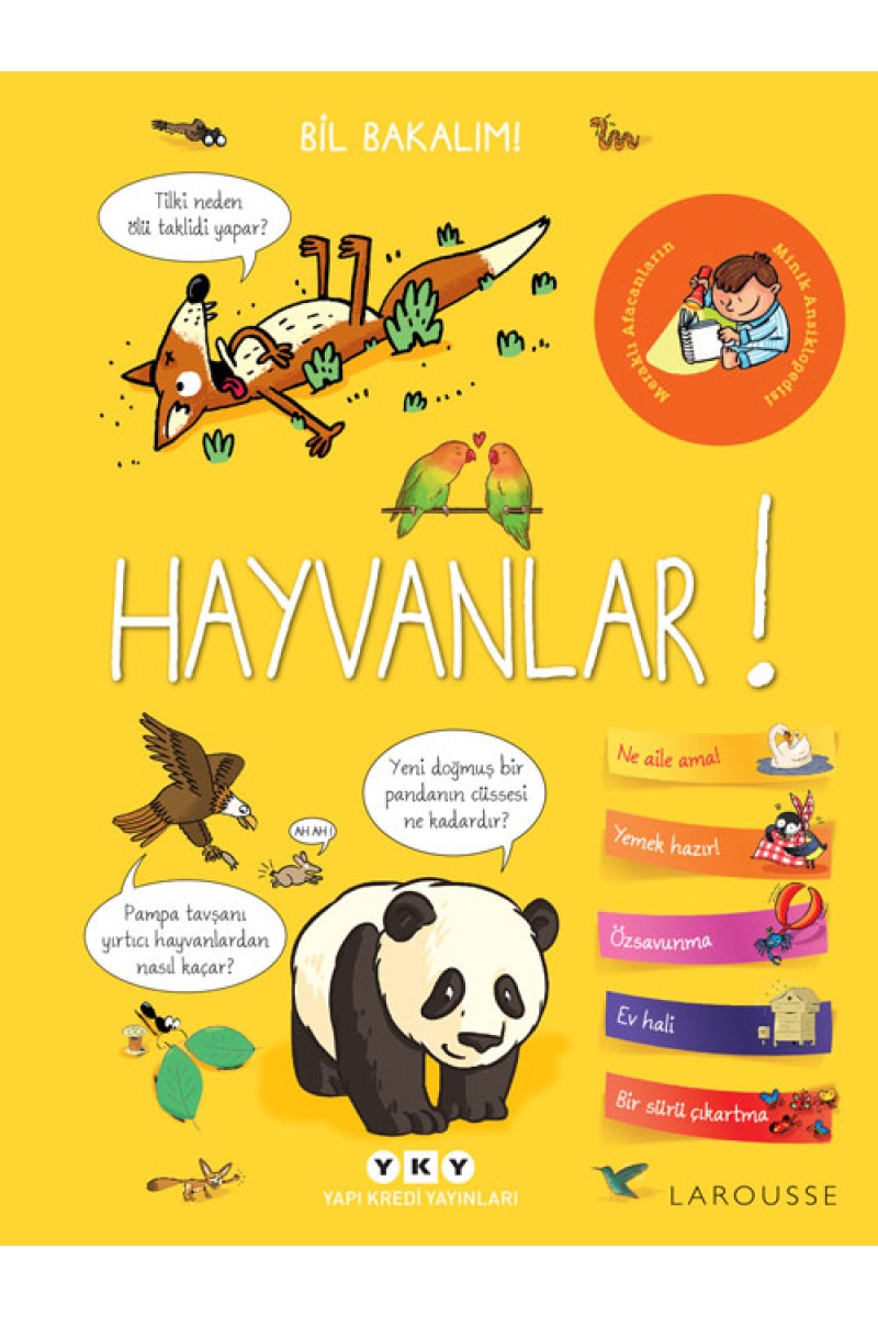 Bil Bakalım Hayvanlar! (Çıkartmalı)