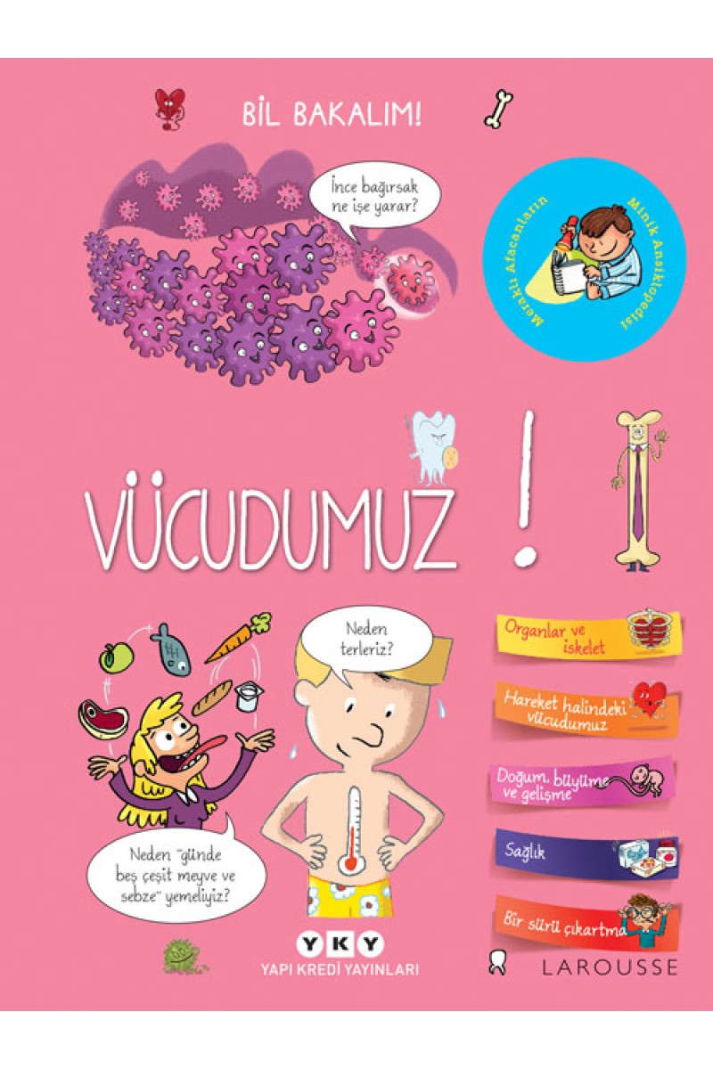 Bil Bakalım Vücudumuz! (Çıkartmalı)