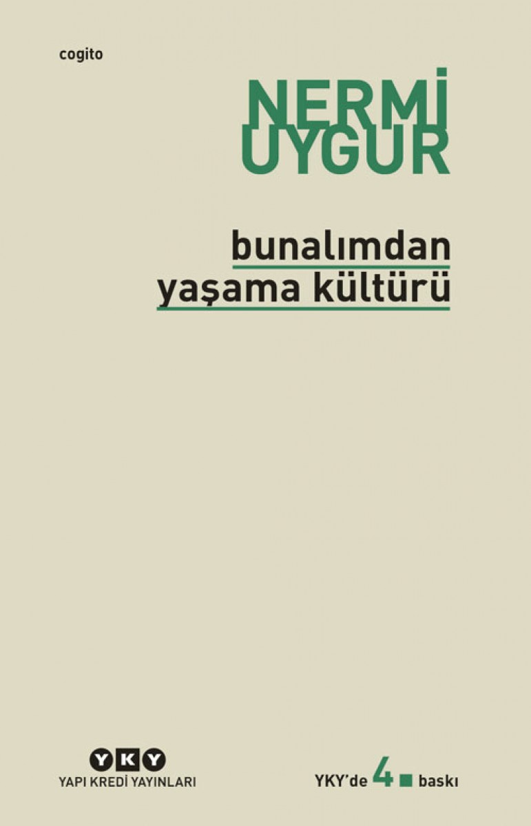Bunalımdan Yaşama Kültürü