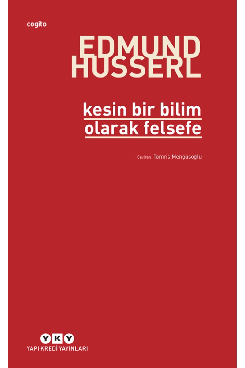 Kesin Bir Bilim Olarak Felsefe