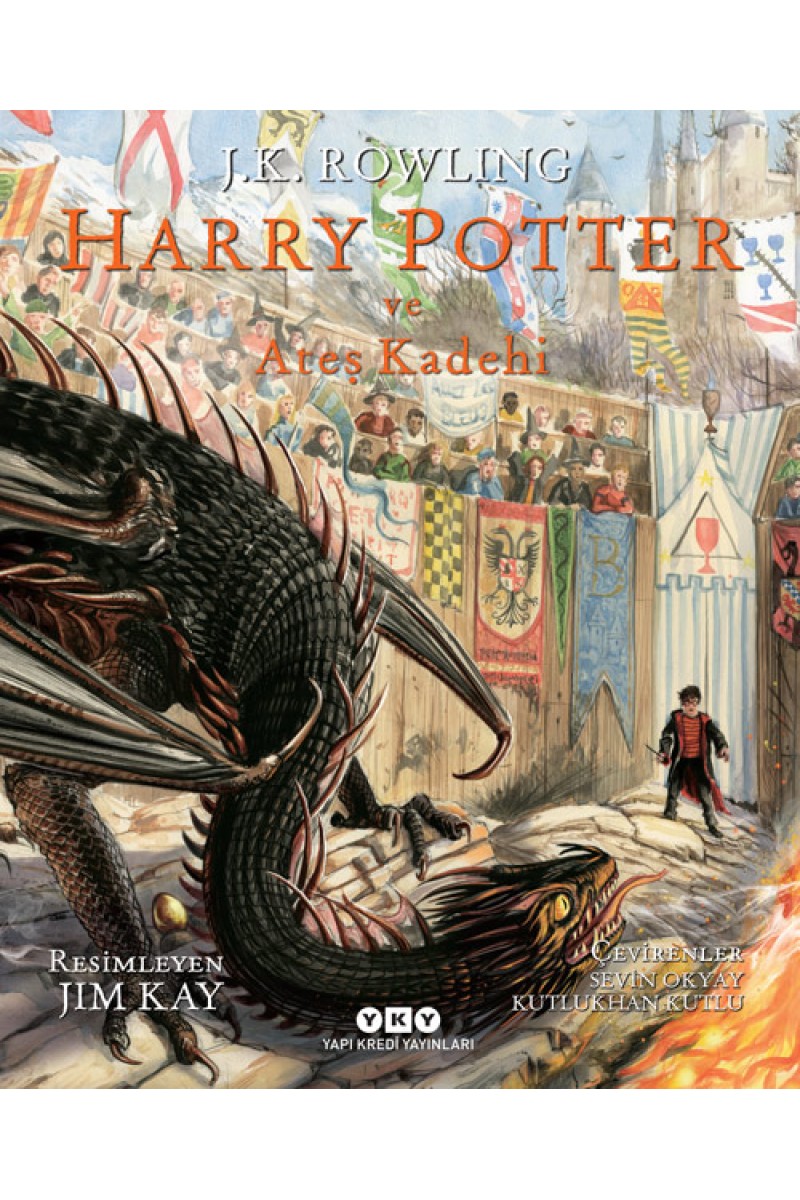Harry Potter ve Ateş Kadehi - 4 (Resimli Özel Baskı)