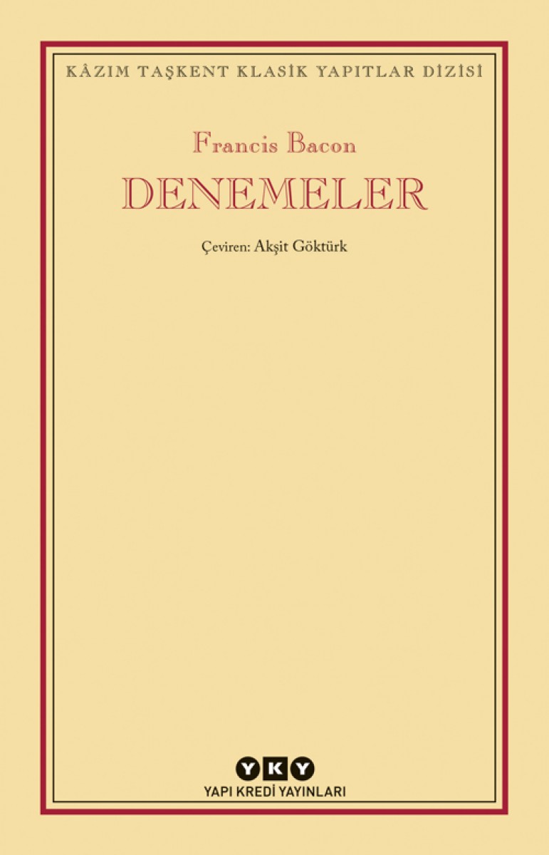 Denemeler - Francis Bacon