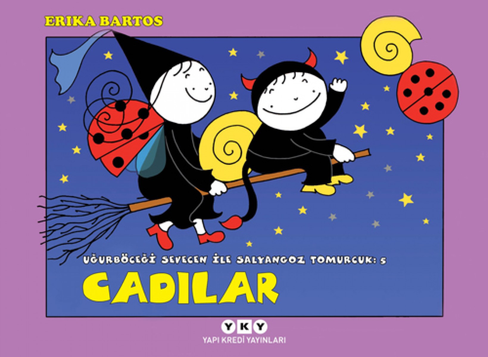 Uğurböceği Sevecen ile Salyangoz Tomurcuk 5 - Cadılar