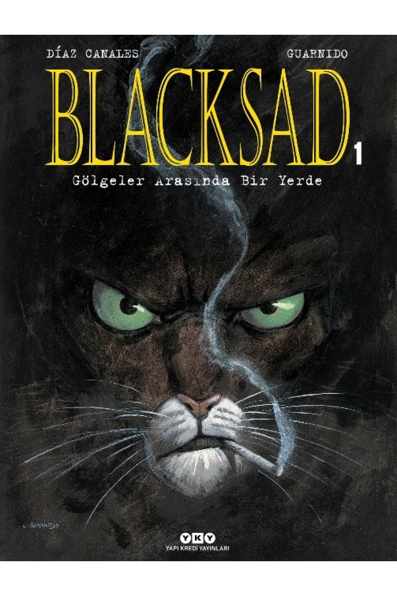Blacksad 1. Cilt - Gölgeler Arasında Bir Yerde (Karton Kapak)