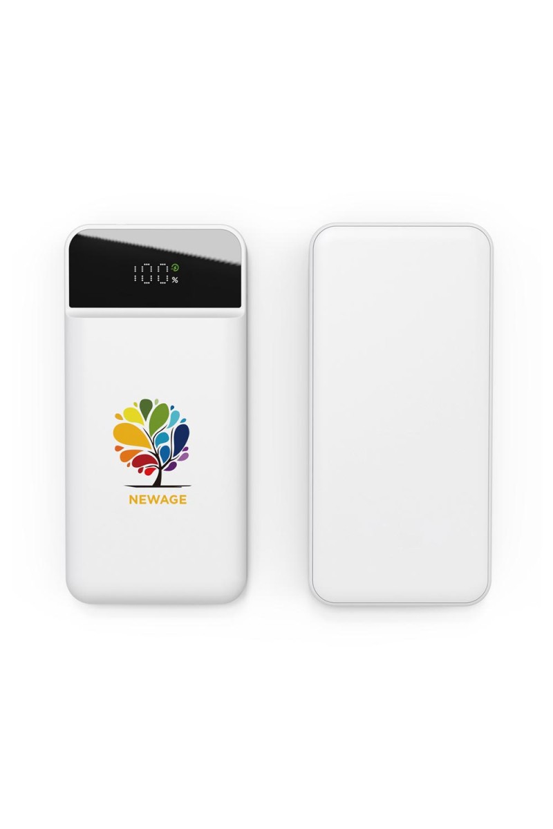 ÜZÜMLÜ 10.000 MAH BEYAZ WİRELESS POWERBANK