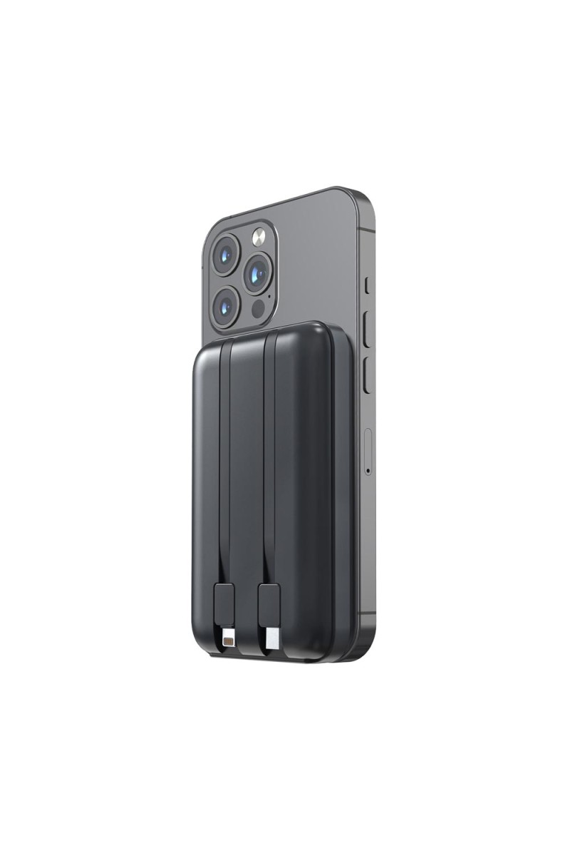 KÜÇÜKLER 10.000 MAH MAGSAFE SİYAH POWERBANK KÜÇÜKLER 10.000 MAH MAGSAFE SİYAH POWERBANK