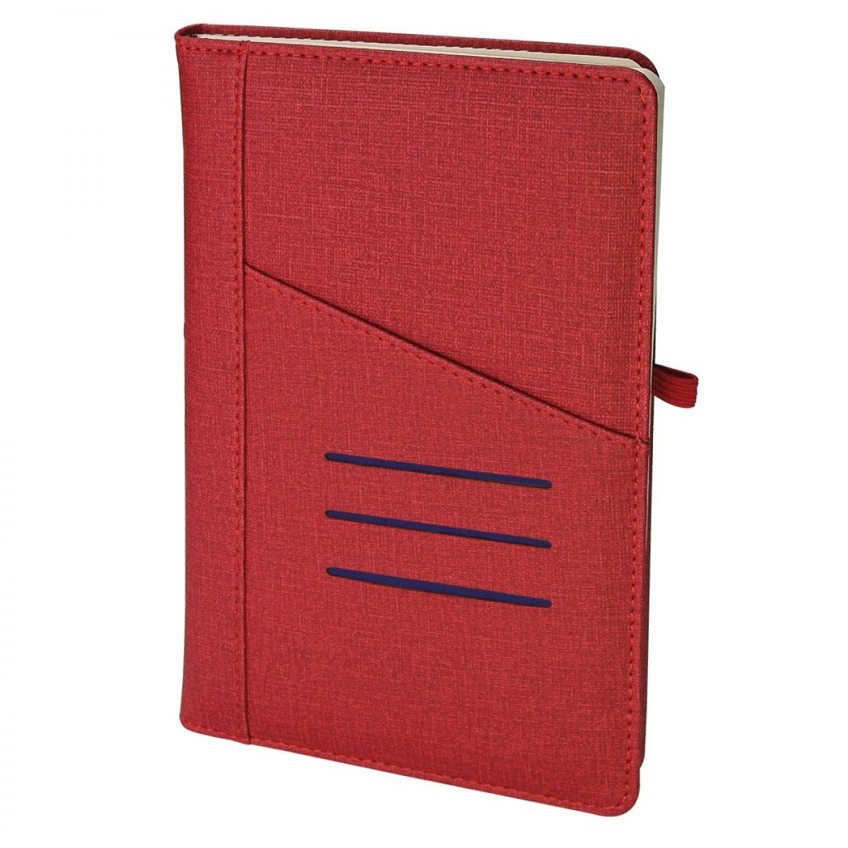 YILDIZ KIRMIZI TARİHSİZ DEFTER (13X21 CM)