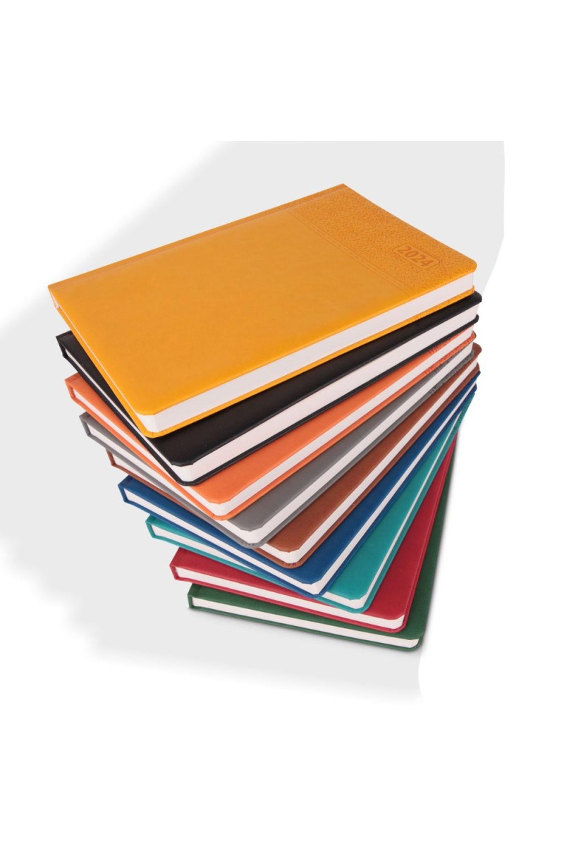 CEBECİ YEŞİL TARİHLİ AJANDA (17X24 CM)