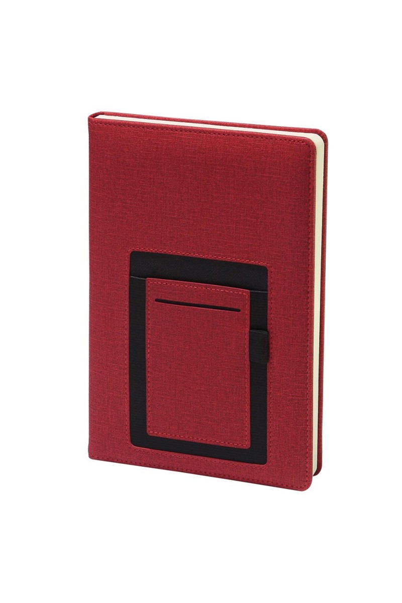 MEŞRUTİYET KIRMIZI TARİHSİZ DEFTER (15X21 CM)