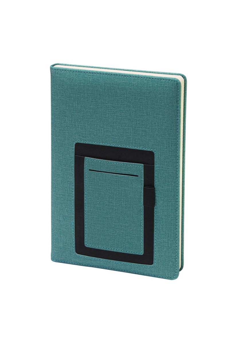 MEŞRUTİYET TURKUAZ TARİHSİZ DEFTER (15X21 CM)
