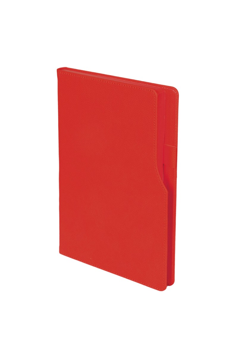 BAHÇELİEVLER KIRMIZI TARİHSİZ DEFTER (14,5X21 CM)