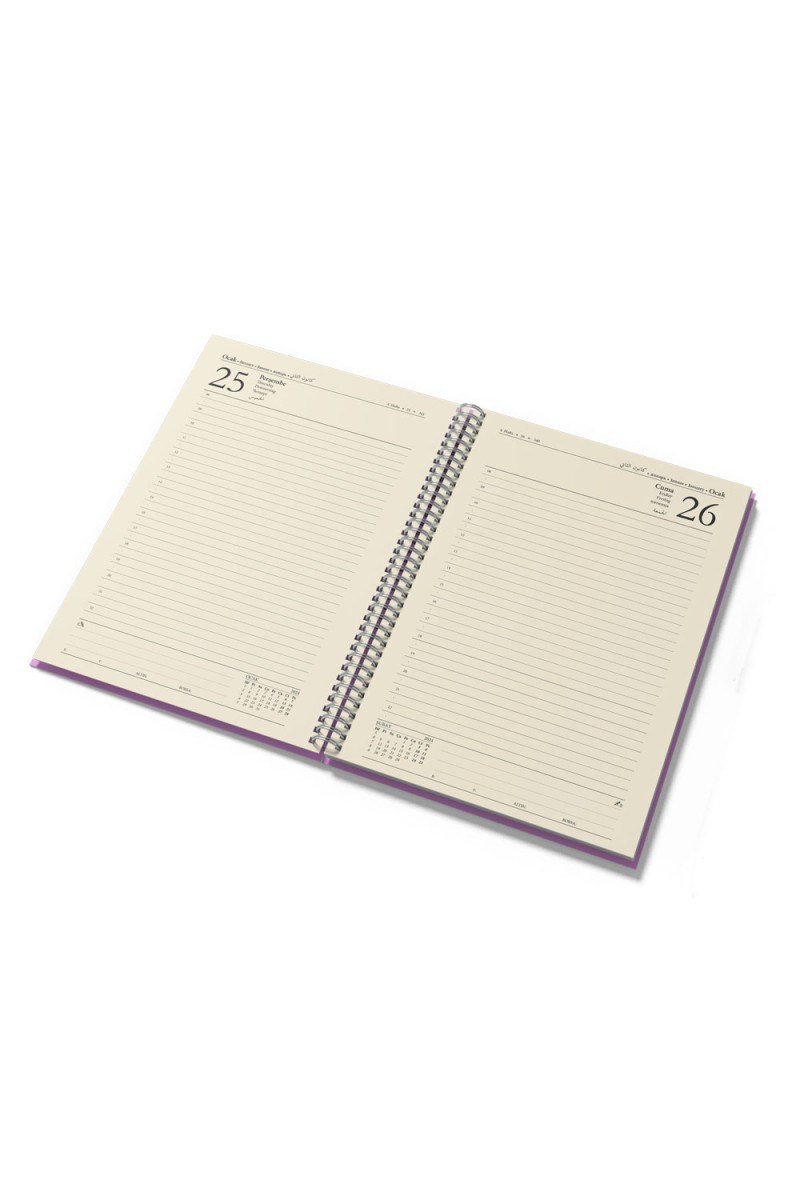 GÖLBAŞI KUŞE MUKAVVA SIVAMA SPİRALLİ AJANDA (17X24 CM) GÖLBAŞI KUŞE MUKAVVA SIVAMA SPİRALLİ AJANDA (17X24 CM)