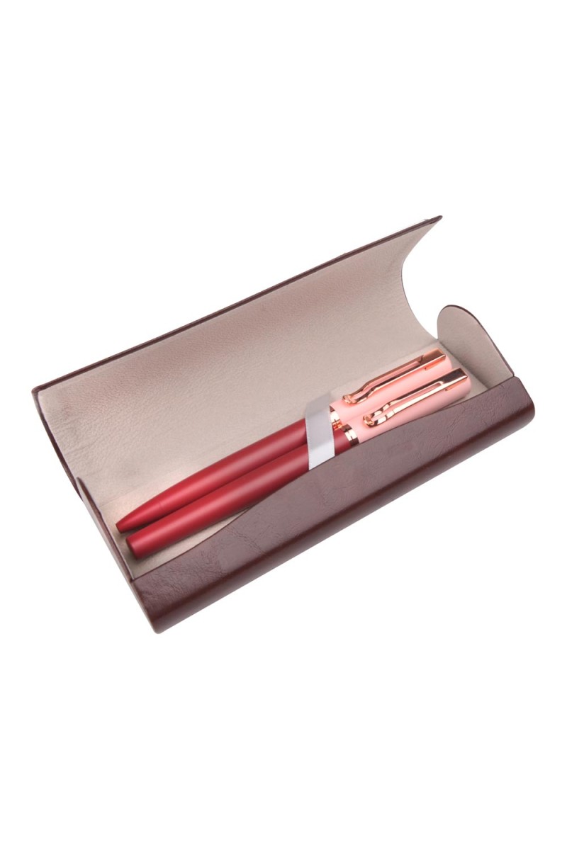 ATAKUM KIRMIZI İKİLİ KALEM SETİ