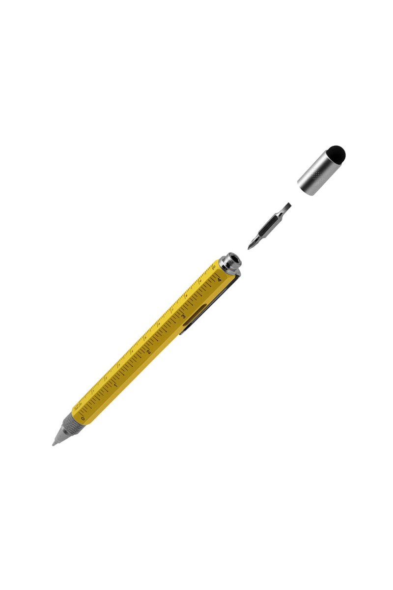 ORTA SARI SU TERAZİLİ METAL TÜKENMEZ KALEM