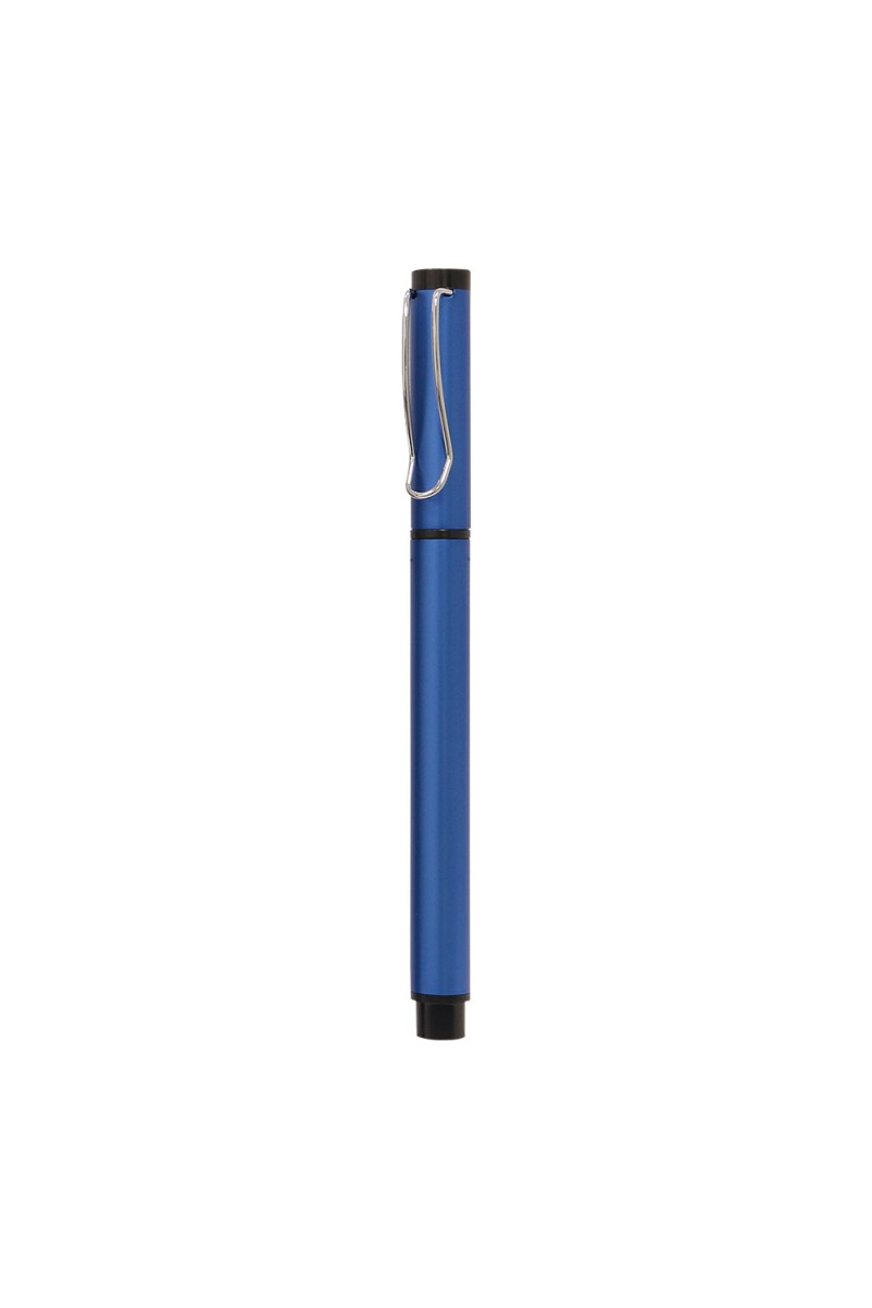 YAPRAKLI LACİVERT ROLLER KALEM
