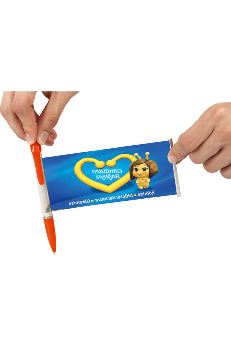 GEVAŞ YEŞİL PLASTİK TÜKENMEZ BANNER KALEM