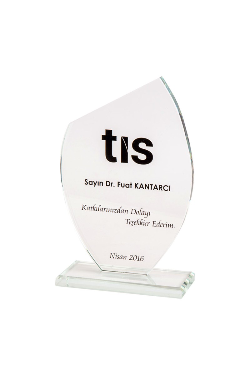 ONAT KRİSTAL PLAKET