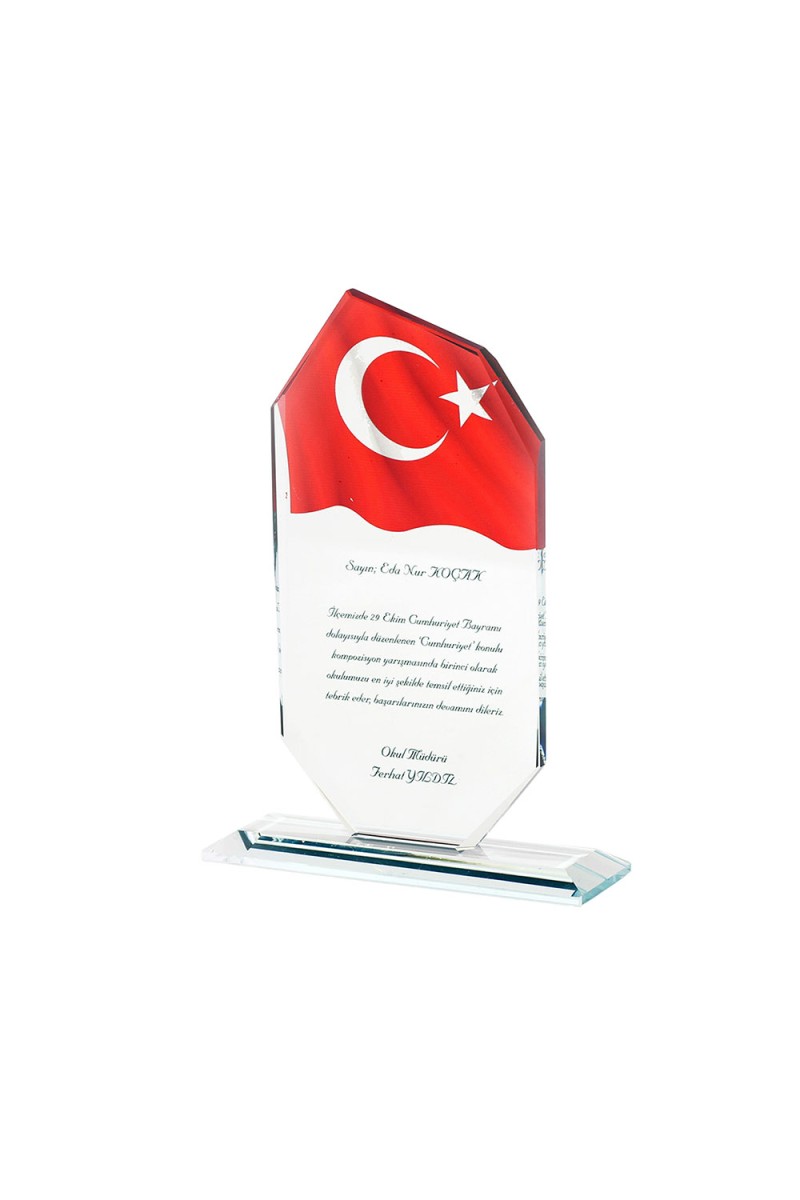 OSKAY KRİSTAL PLAKET