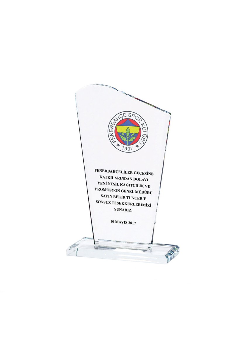 ÖNDER KRİSTAL PLAKET