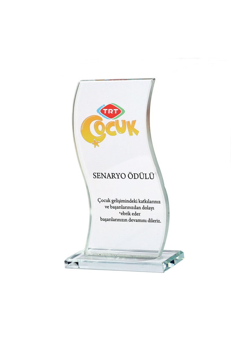 SAYAN KRİSTAL PLAKET