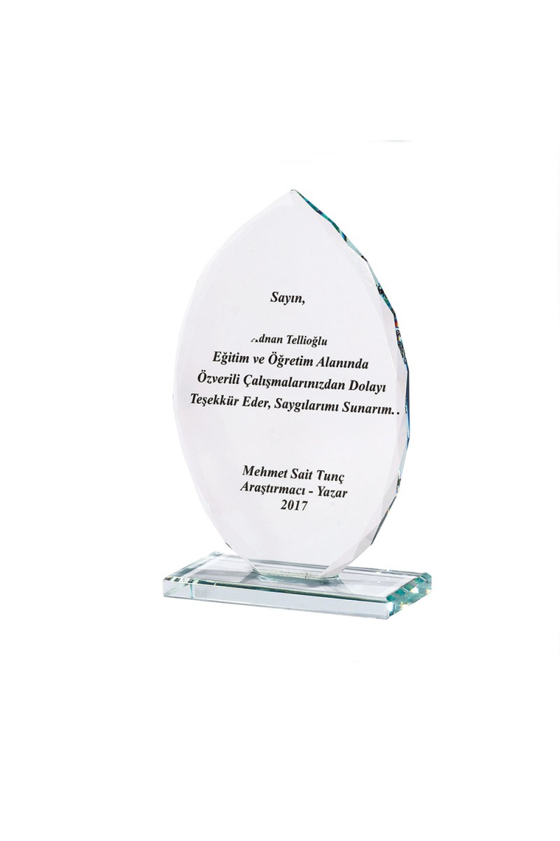 ULAŞ KRİSTAL PLAKET