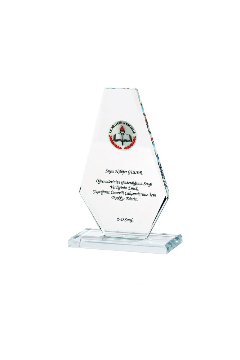 YAMAN KRİSTAL PLAKET