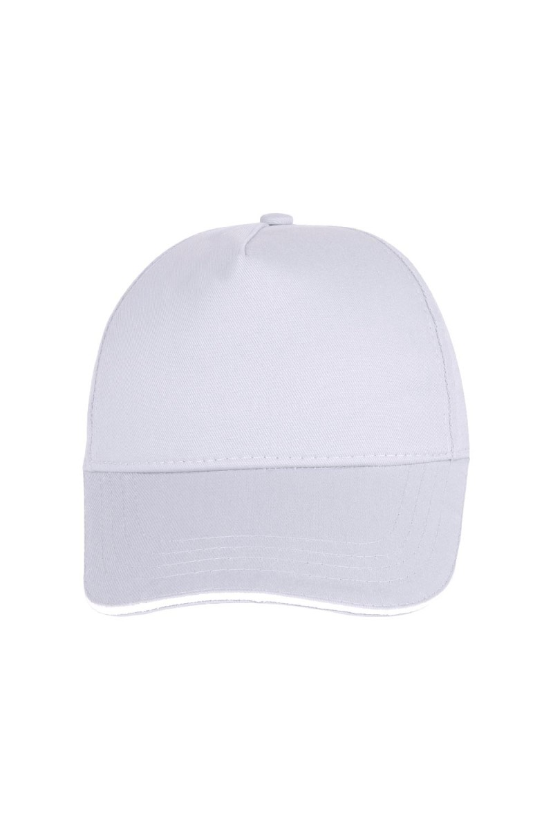 POMELO BEYAZ SANDWICH SİPER COTTON ŞAPKA