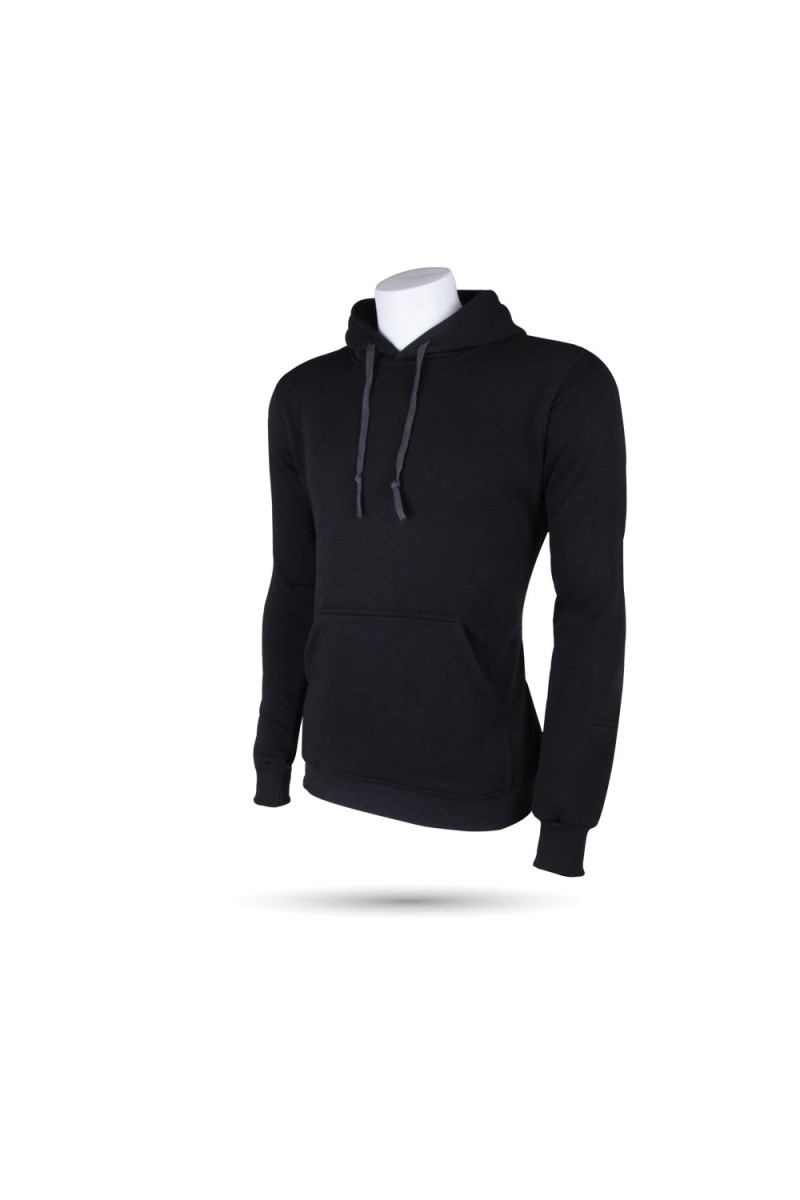 KEŞİF KANGURU CEPLİ SİYAH  2XL SWEATSHİRT