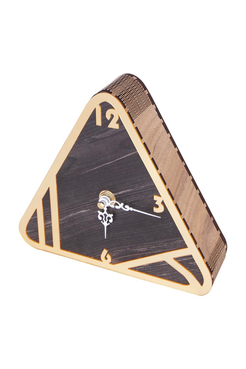 MİRANDA 203 AHŞAP MASAÜSTÜ SAAT (165X170 MM)