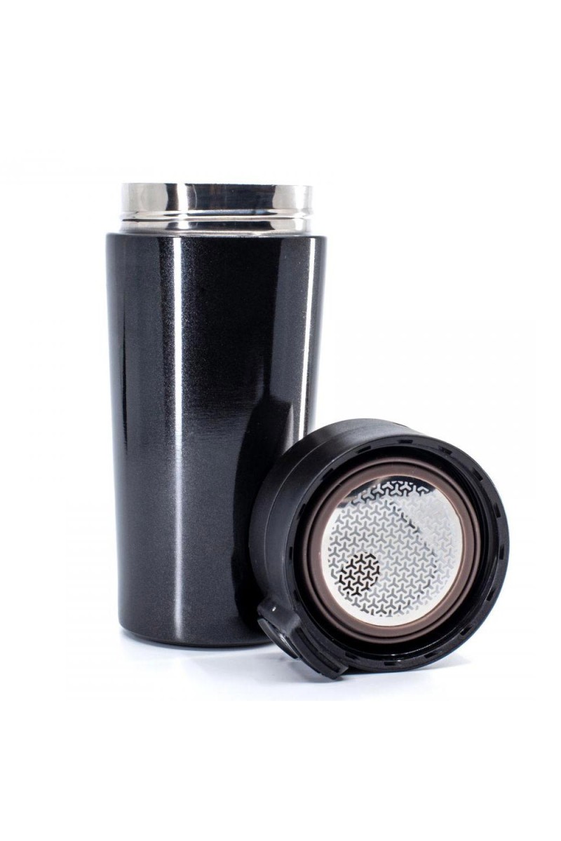 KARİNE SİYAH 350 ML SÜZGEÇLİ TERMOS