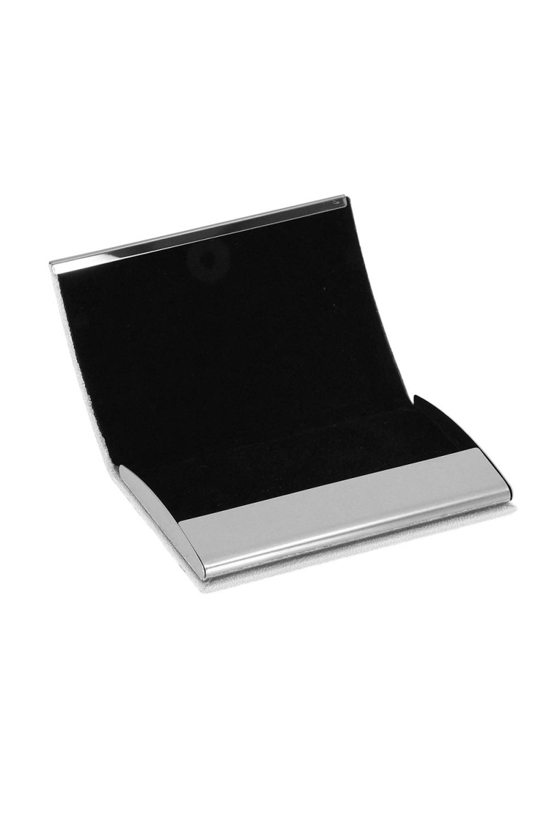 NAZENDE BEYAZ DERİ KARTVİZİTLİK