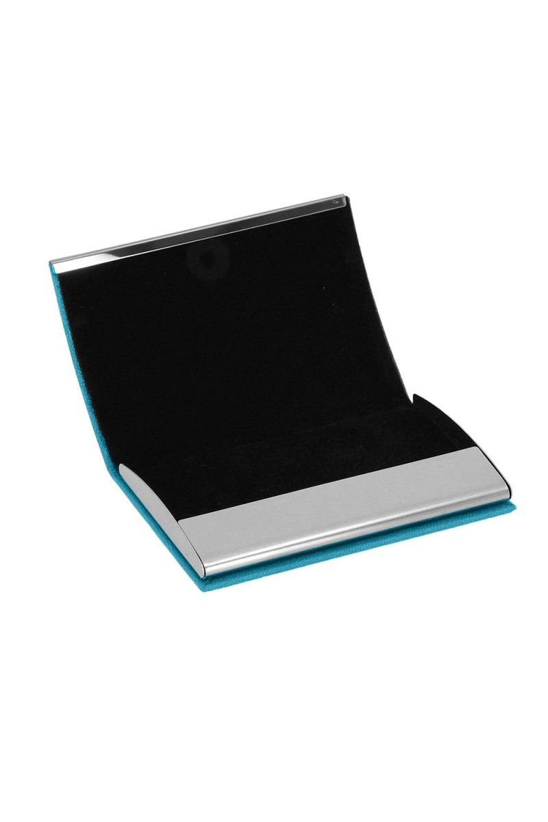 NAZENDE TURKUAZ DERİ KARTVİZİTLİK