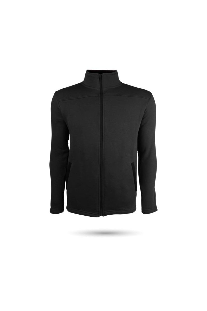 GÜRTEPE FERMUARLI SİYAH  M SWEATSHİRT