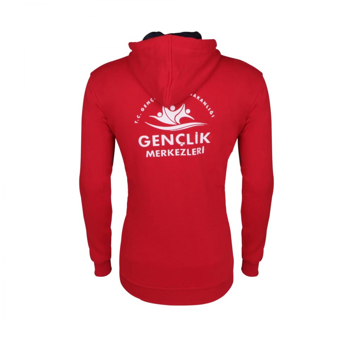 ARTOS KANGURU CEPLİ FERMUARLU KIRMIZI 2XL SWEATSHİRT