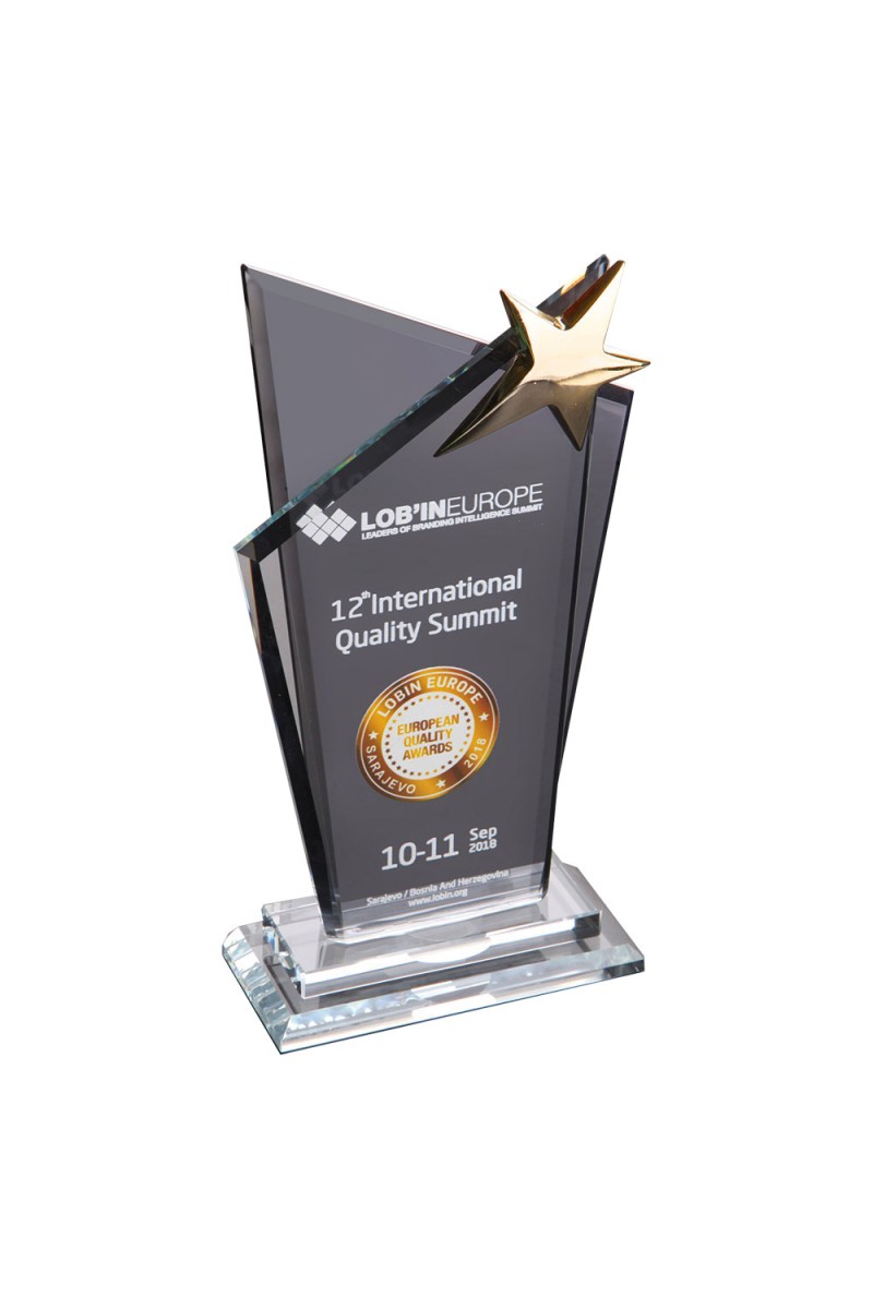 KARSI KRİSTAL PLAKET