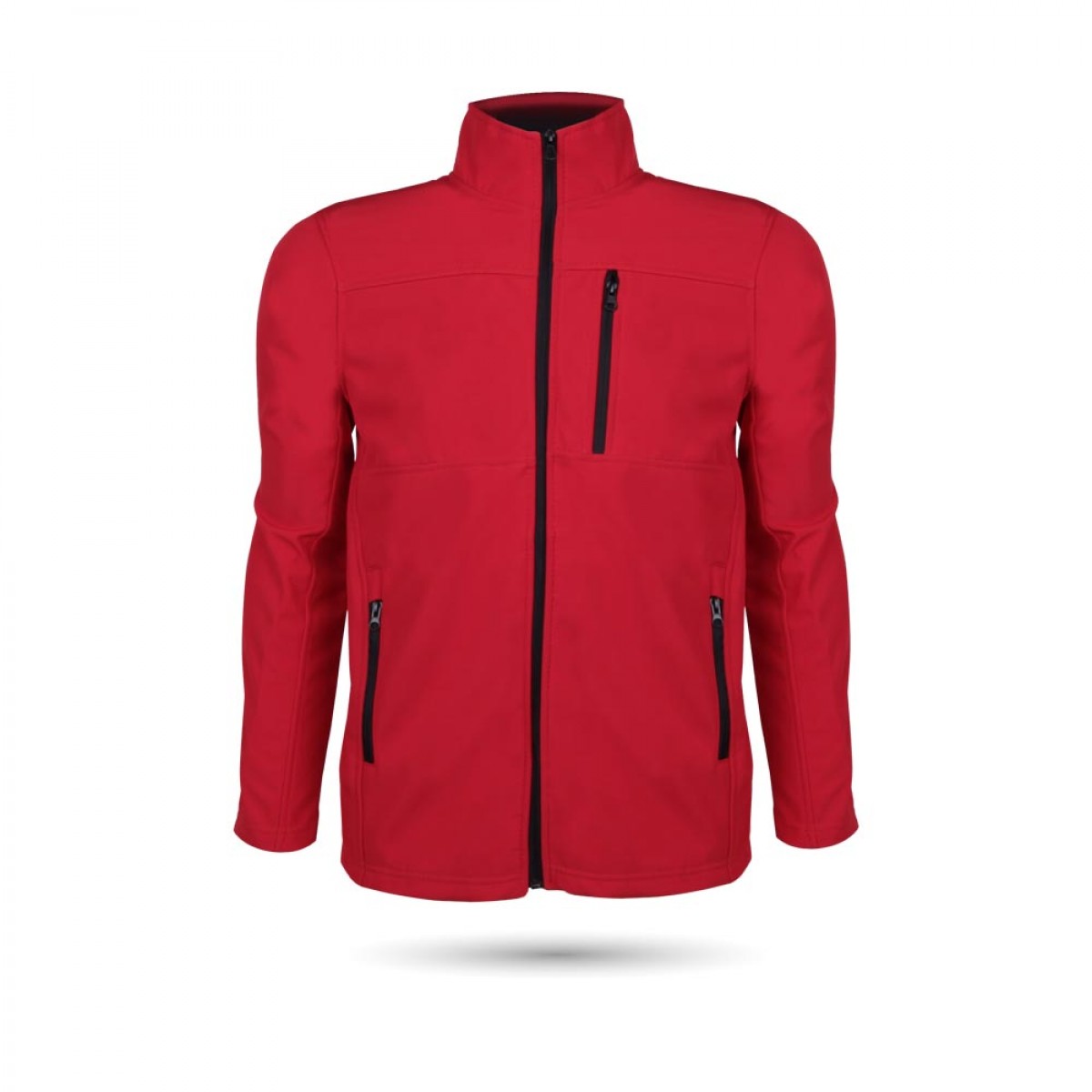 DAVRAZ SOFTSHELL KIRMIZI M MONT