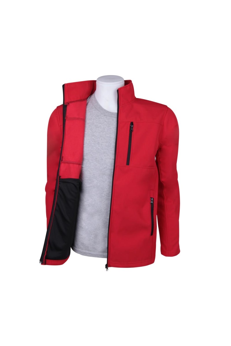 DAVRAZ SOFTSHELL KIRMIZI XL  MONT