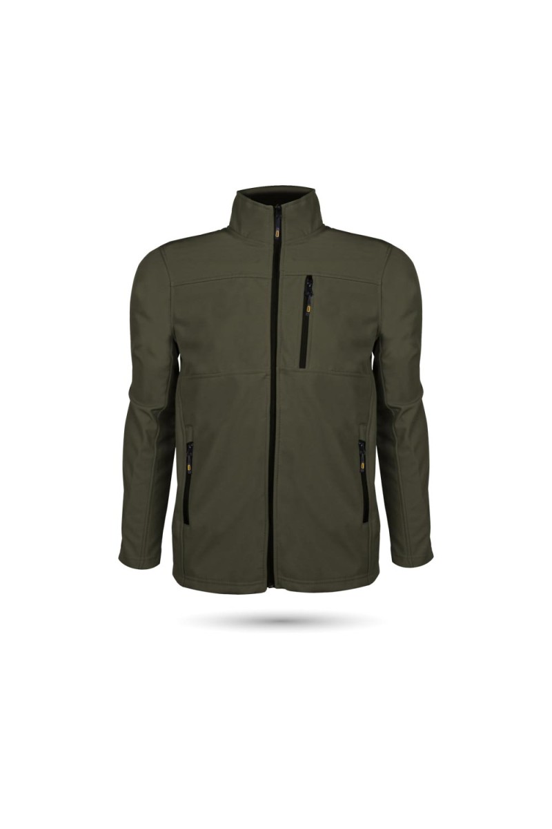 DAVRAZ SOFTSHELL KOYU YEŞİL  3XL MONT